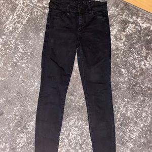 american eagle black jeans